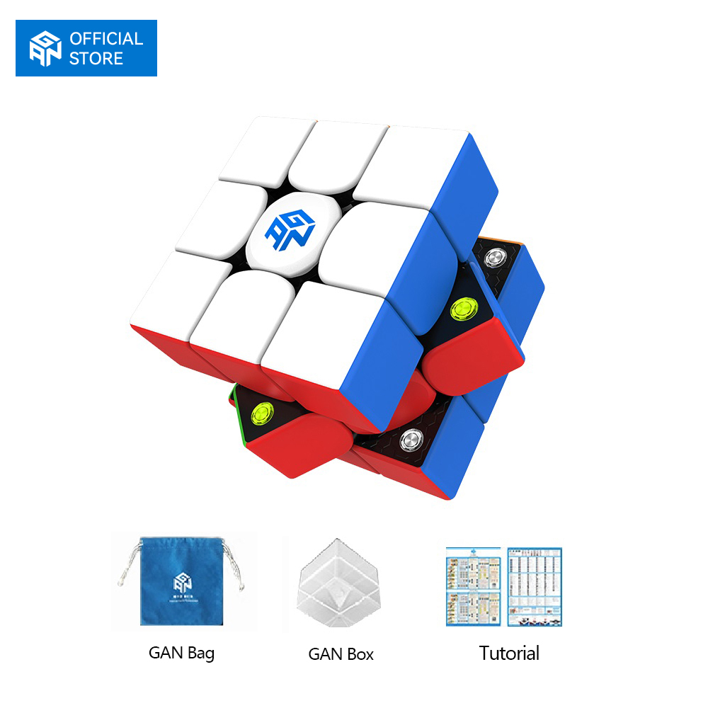507[GAN Official Store]GAN 356 M 3×3 Rubik With GES Speed Cube khối Rubik Đồ chơi xếp hình khối lập 