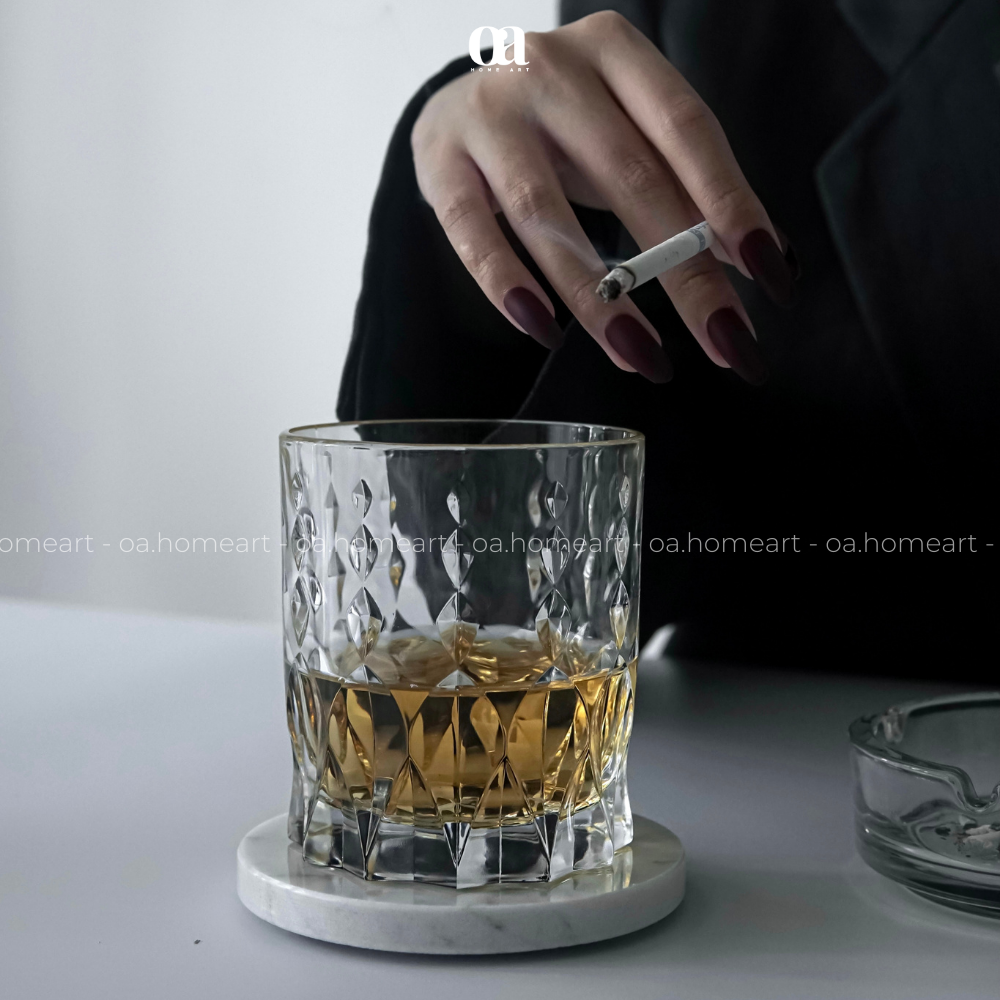 Ly Rượu Pha Lê Ý Cao Cấp Victor Crystal
