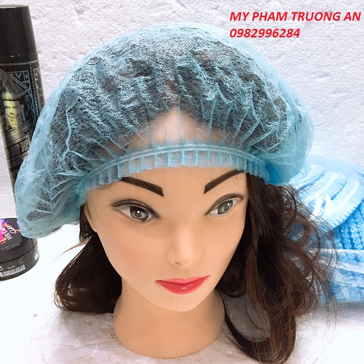 Combo 100 mũ trùm đầu dùng cho salon tóc
