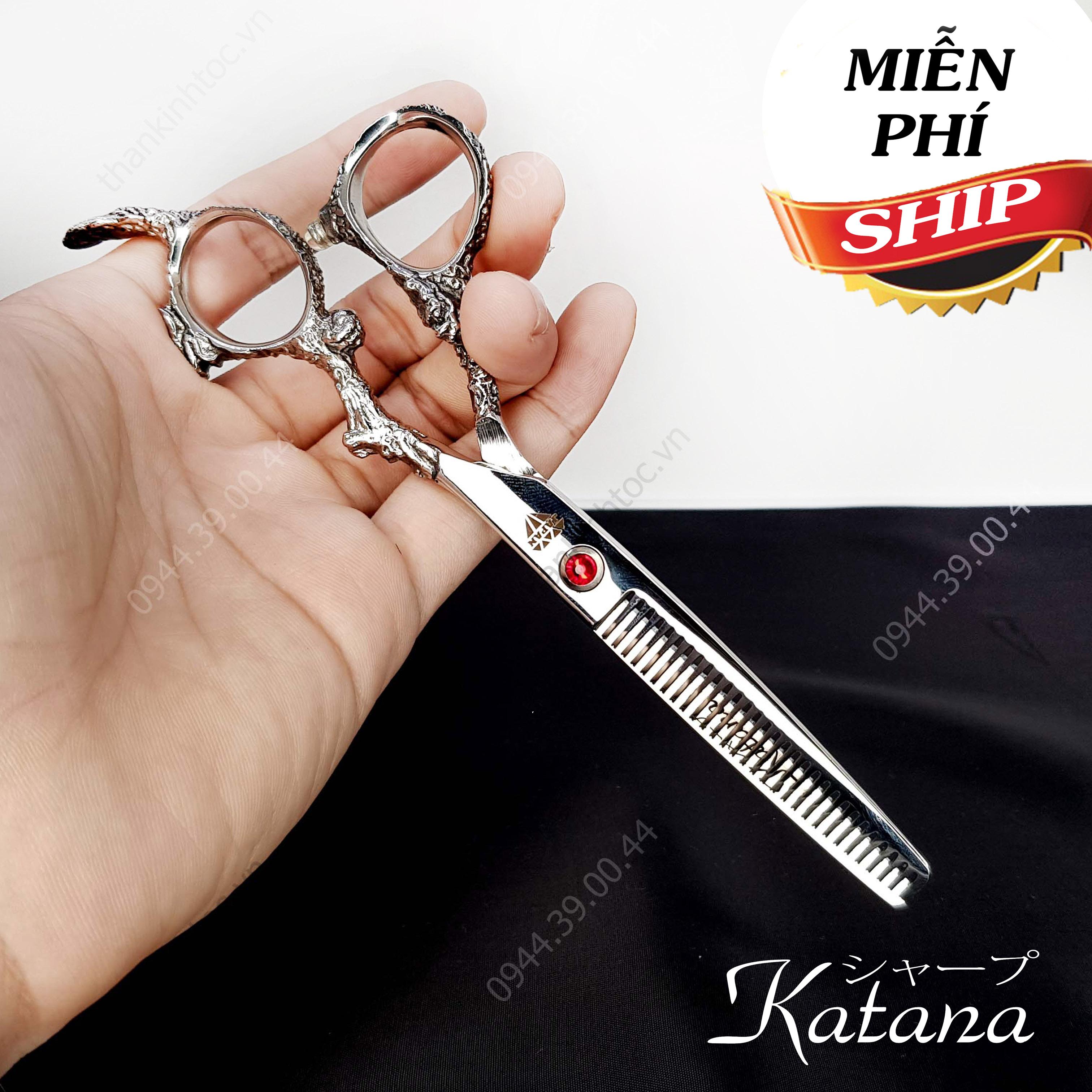 Kéo tỉa tóc nam nữ cao cấp - Kéo size 6.0