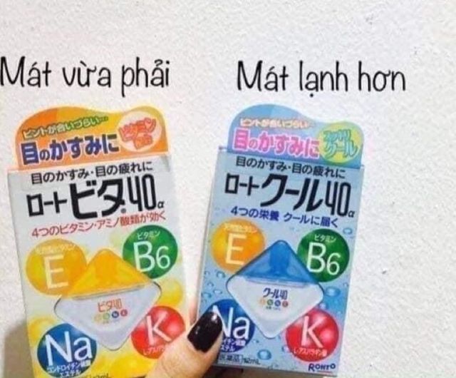 Nhỏ Mắt Rohto Vitamin Nhật Bản