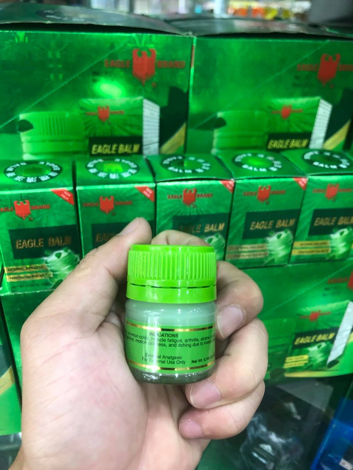 [HCM]Dầu cù là con Ó Eagle Brand hàng Singapore