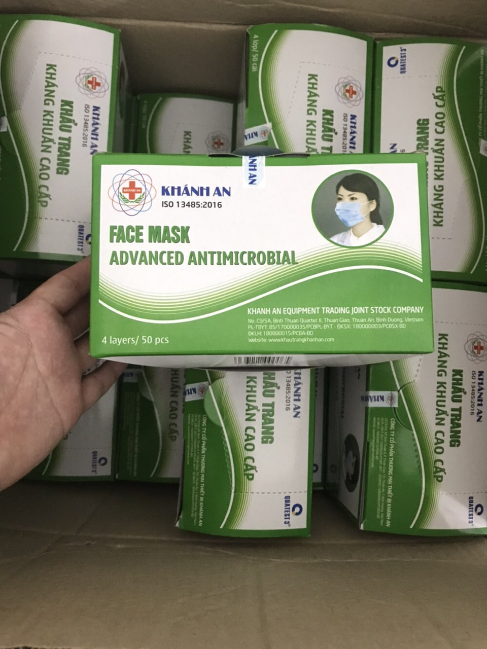 Khẩu Trang Y Tế 4 Lớp Kháng Khuẩn