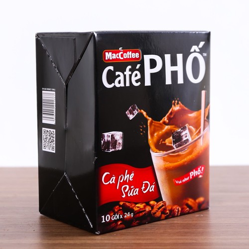 Hộp Cà Phê Sữa Đá - Cà Phê Phố 10 Gói X 24gr