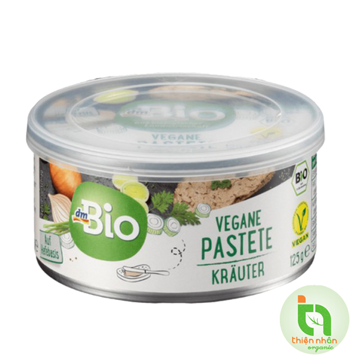DM Bio and Pural Organic Vegan Pate 125g