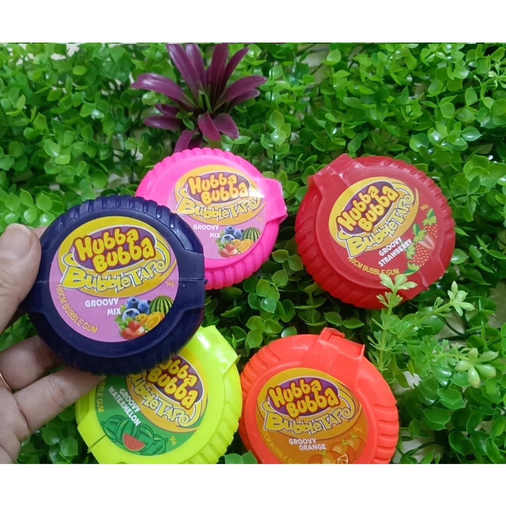 Hàng thái Kẹo cao su ,kẹo gum cuộn Hubba Bubba thái 56g