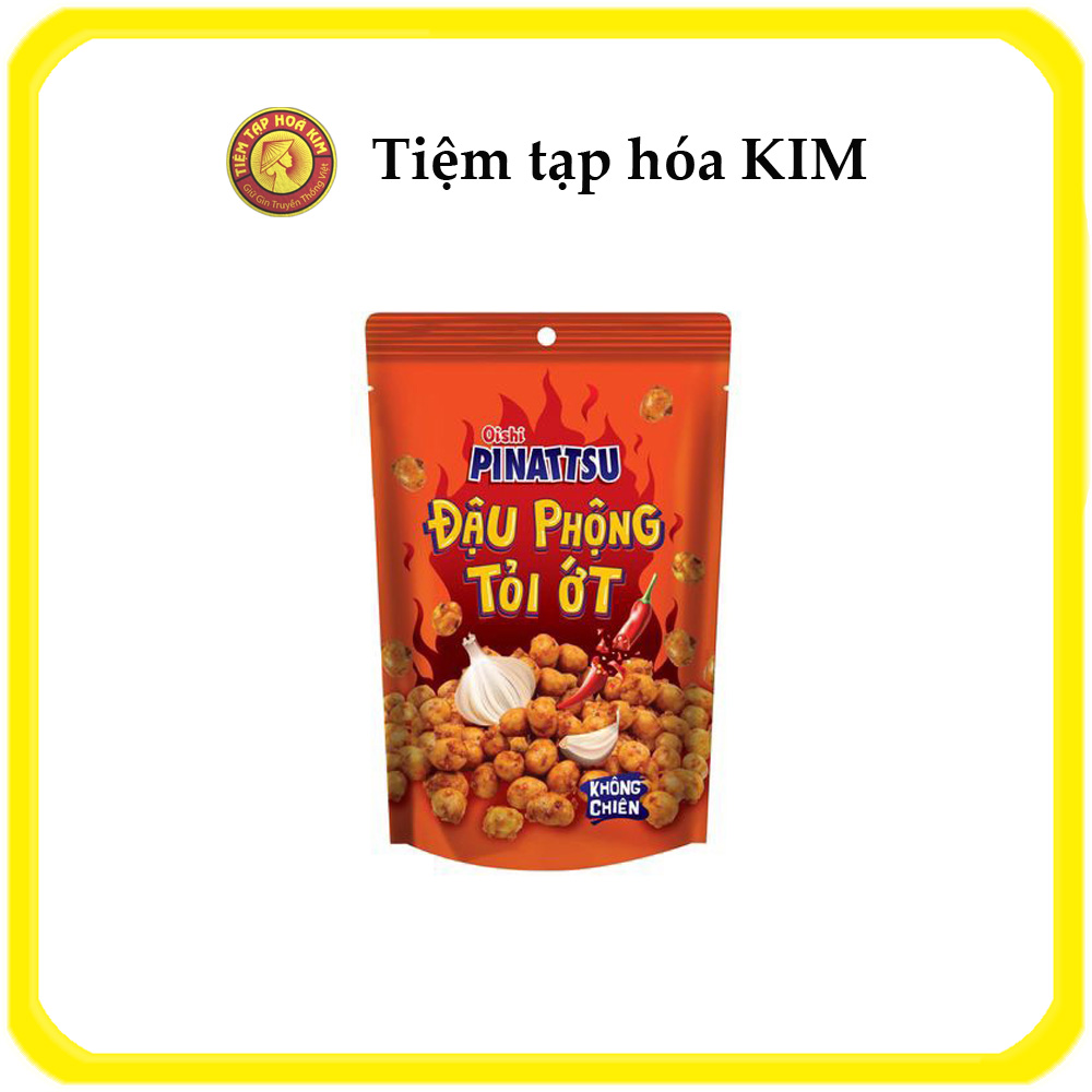 Đậu phộng Pinattsu tỏi ớt gói  85g