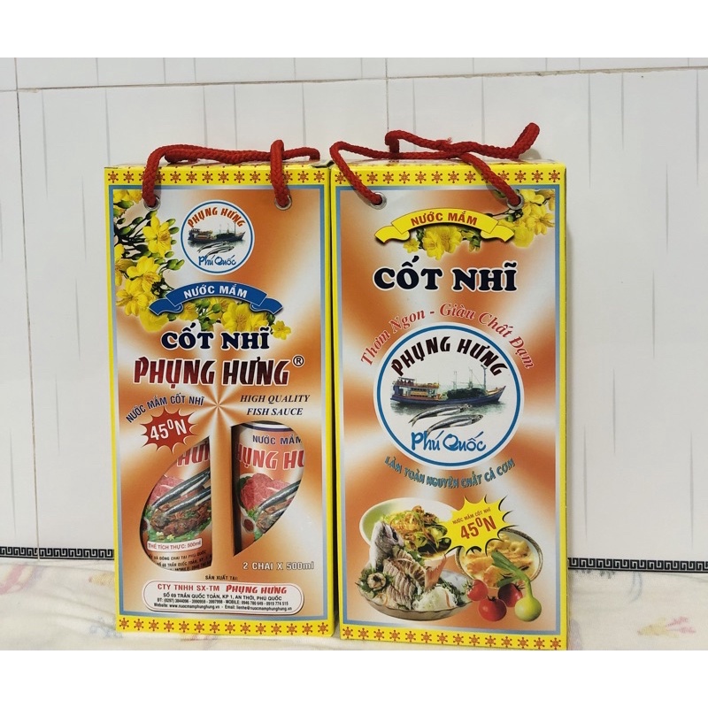 Nước mắm Phụng Hưng Phú Quốc