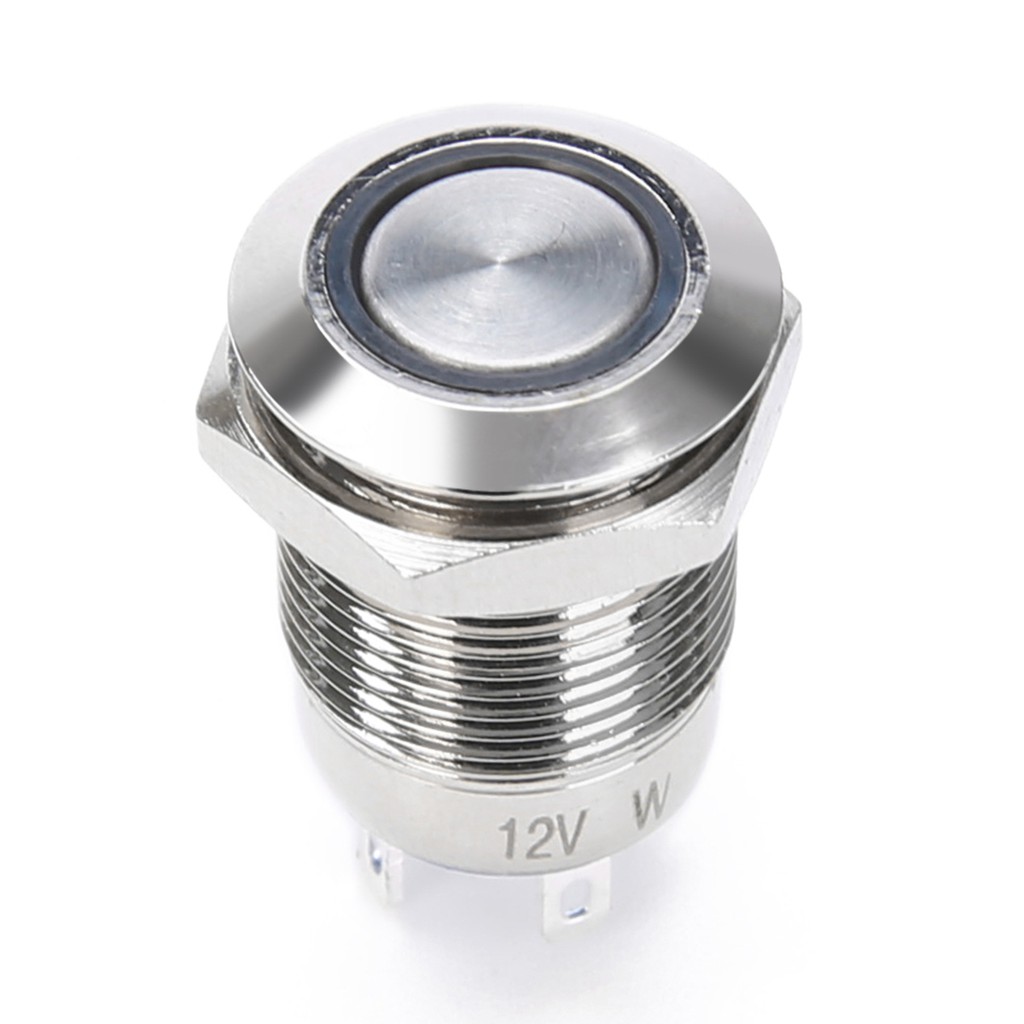 Công Tắc Đèn Led 12Mm Chống Nước nhấn nhả