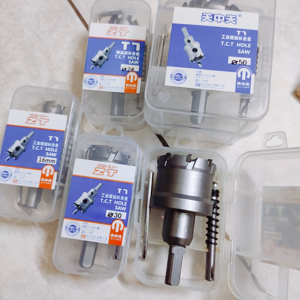 Mũi khoét lỗ inox 16-60MM, hàng cao cấp