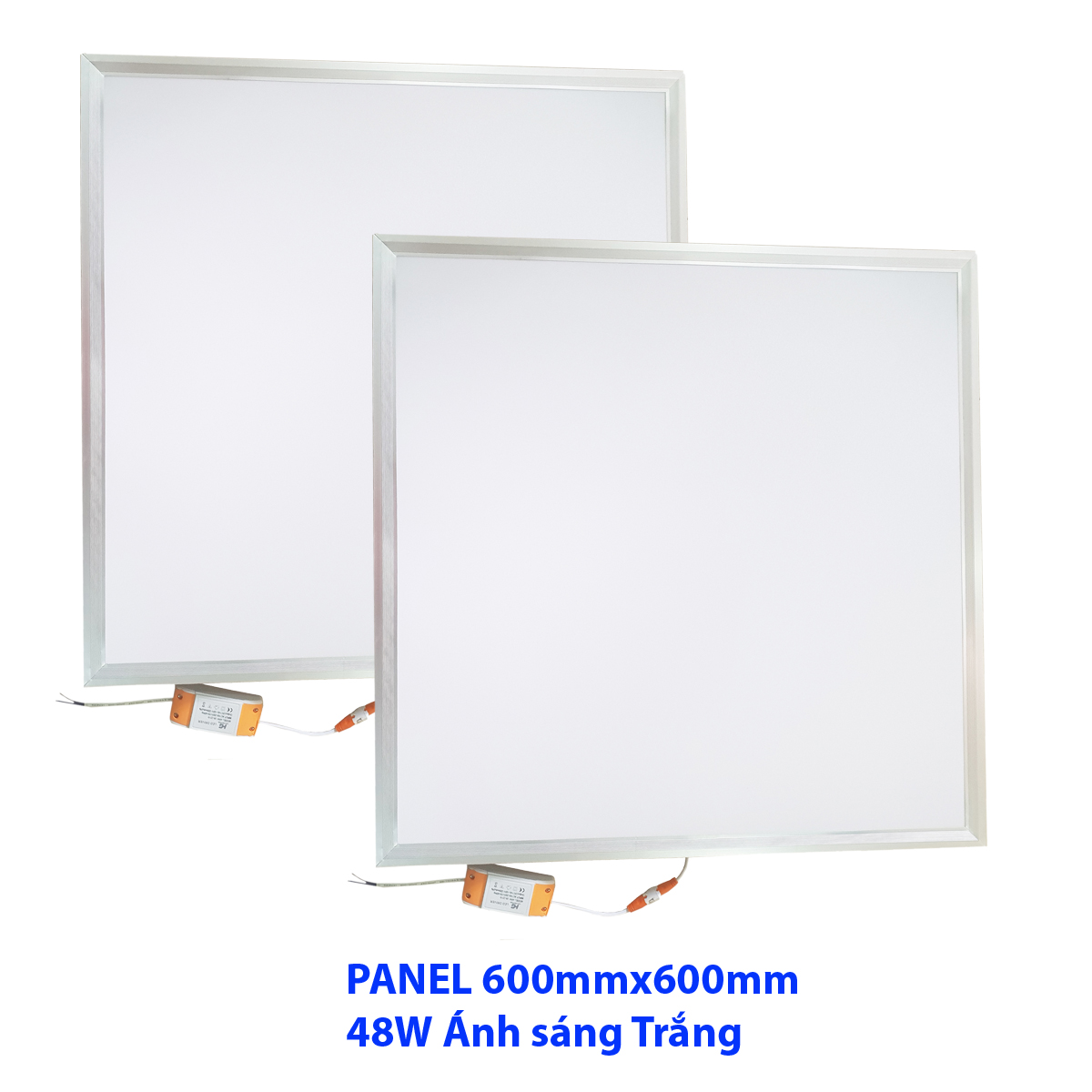 Bộ 2 đèn led Panel 60W  600 x 600mm