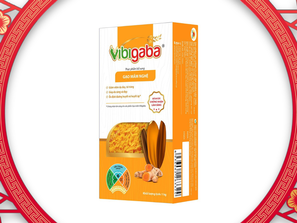 Gạo mầm Nghệ Vibigaba - 1Kg