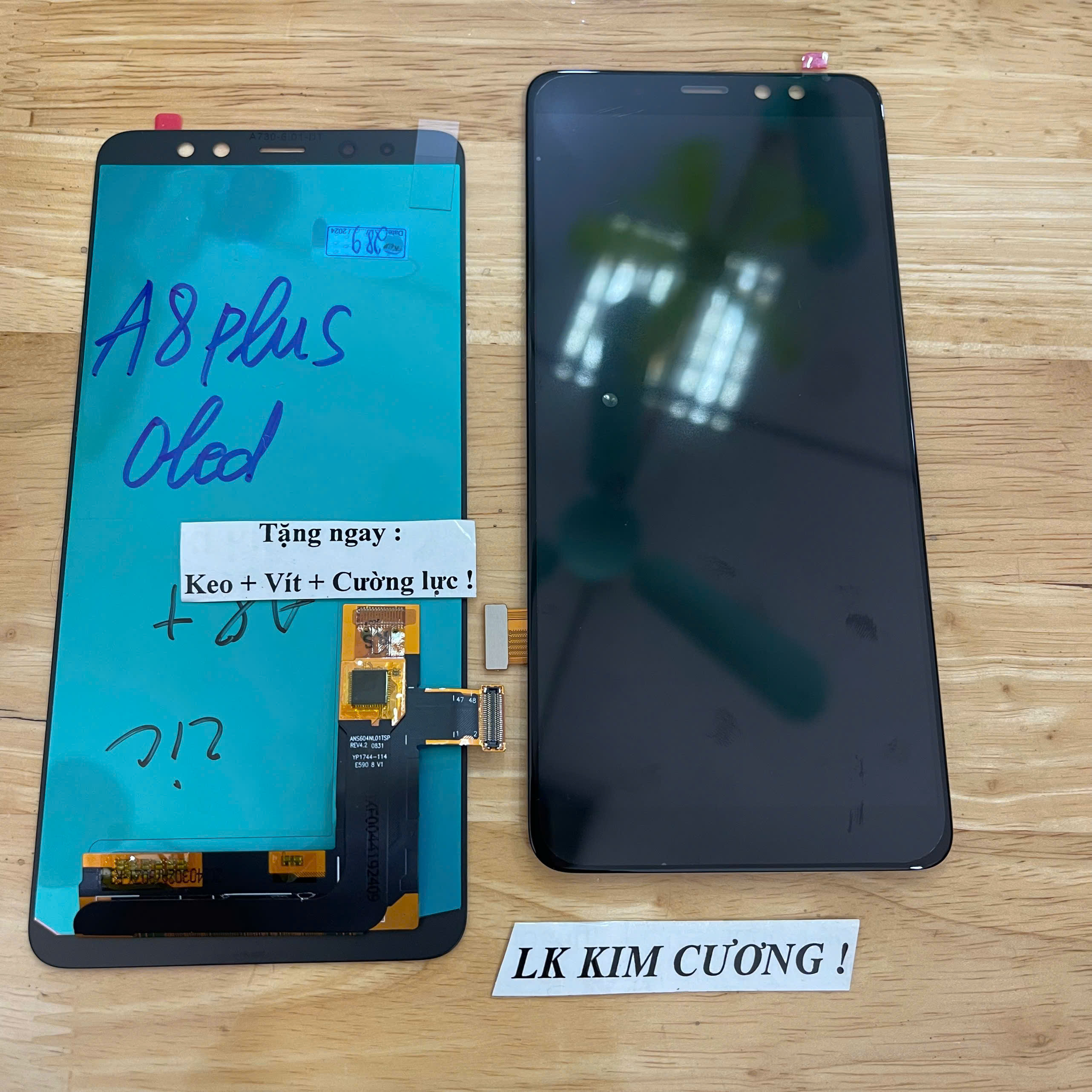 Màn hình thay thế samsung A730 / A8 PLUS - OLED (2IC)