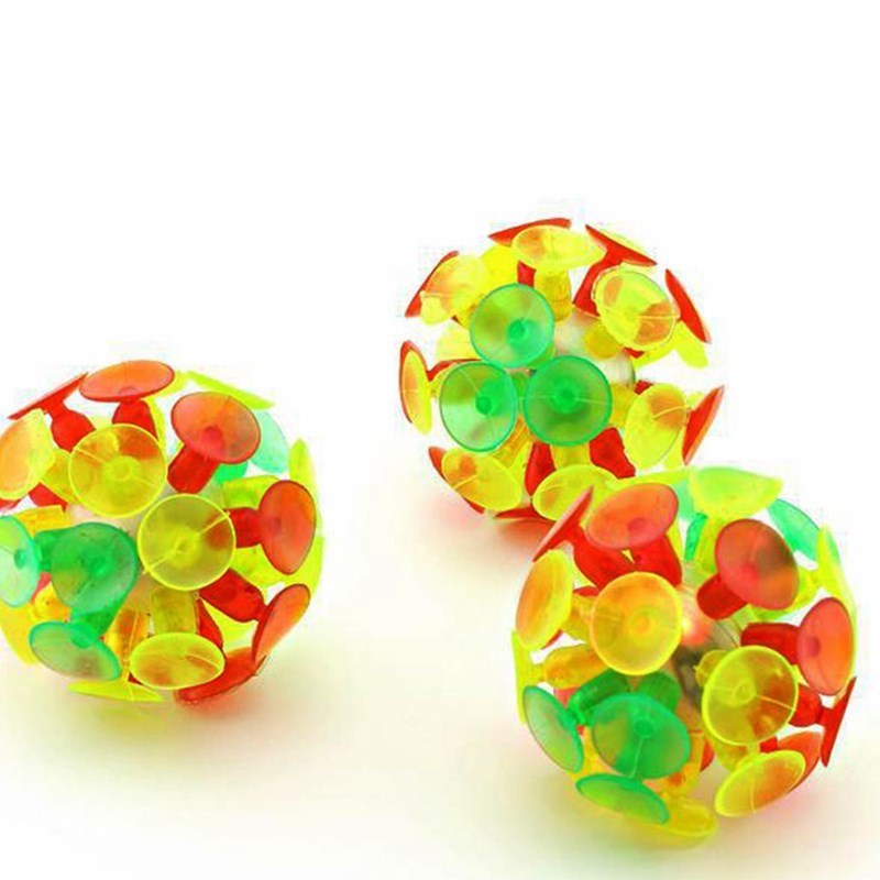 [Hcm]Bóng Ném Dính - Sticky Ball 6x6cm (Không Đèn)