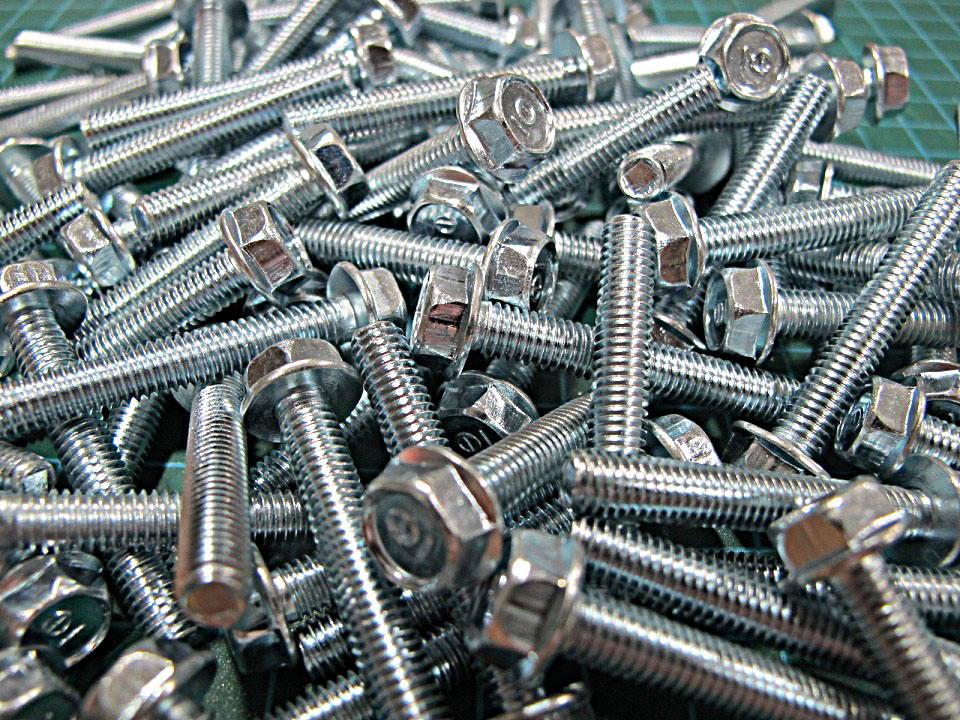SET 10 Con Bulon Long Đền M6 x 40MM Răng Thuận