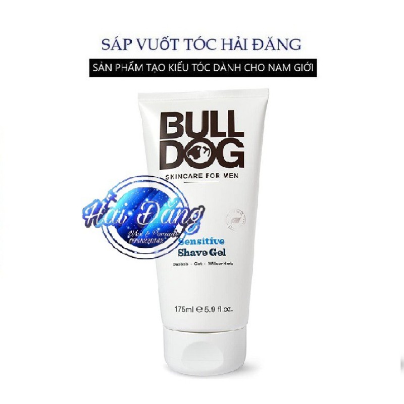 [ Chính Hãng UK ] Gel cạo râu Bulldog Sensitive Shave