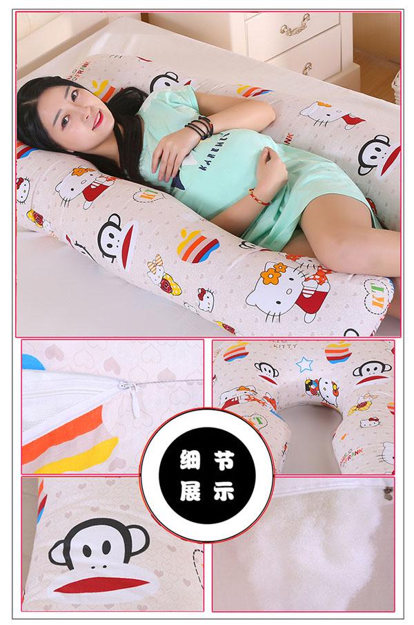 Gối ôm chữ U bà bầu