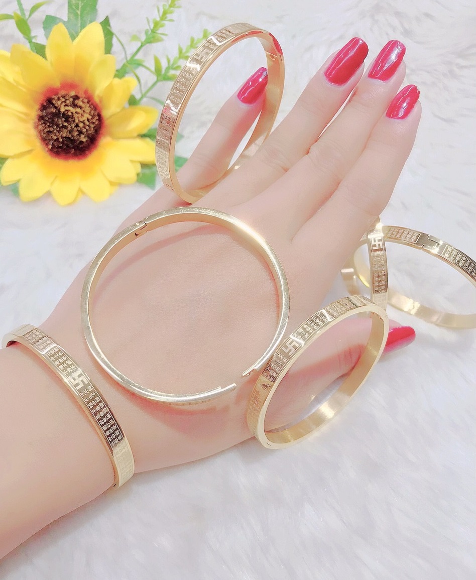 [ Rẻ Mà Đẹp ] Vòng Tay Khắc Chú Bát Nhã Tâm Kinh  060(1)R2306 ( 01Chiếc ) - Bao đổi trả trong vòng 07 ngày -