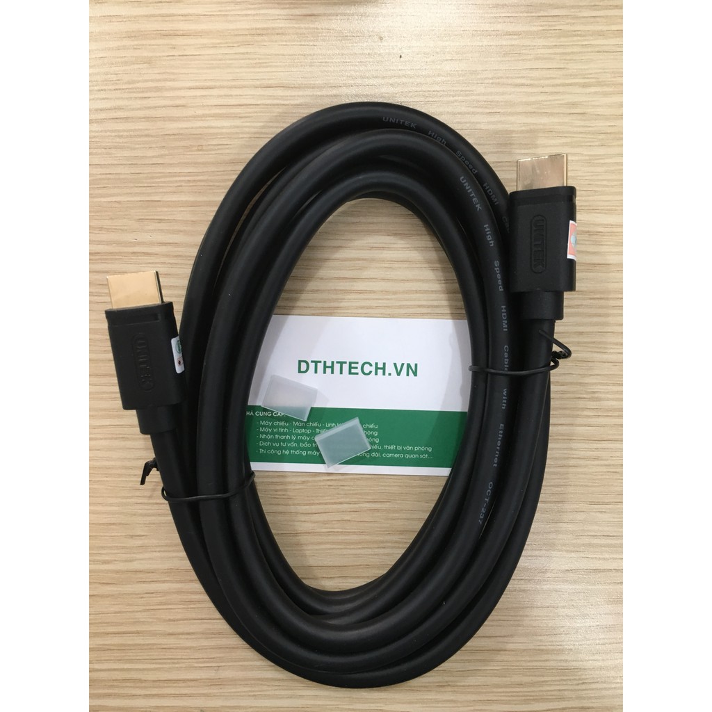 Cáp HDMI 1m5 Unitek Y-C137M (Hỗ trợ 4K, 3D)