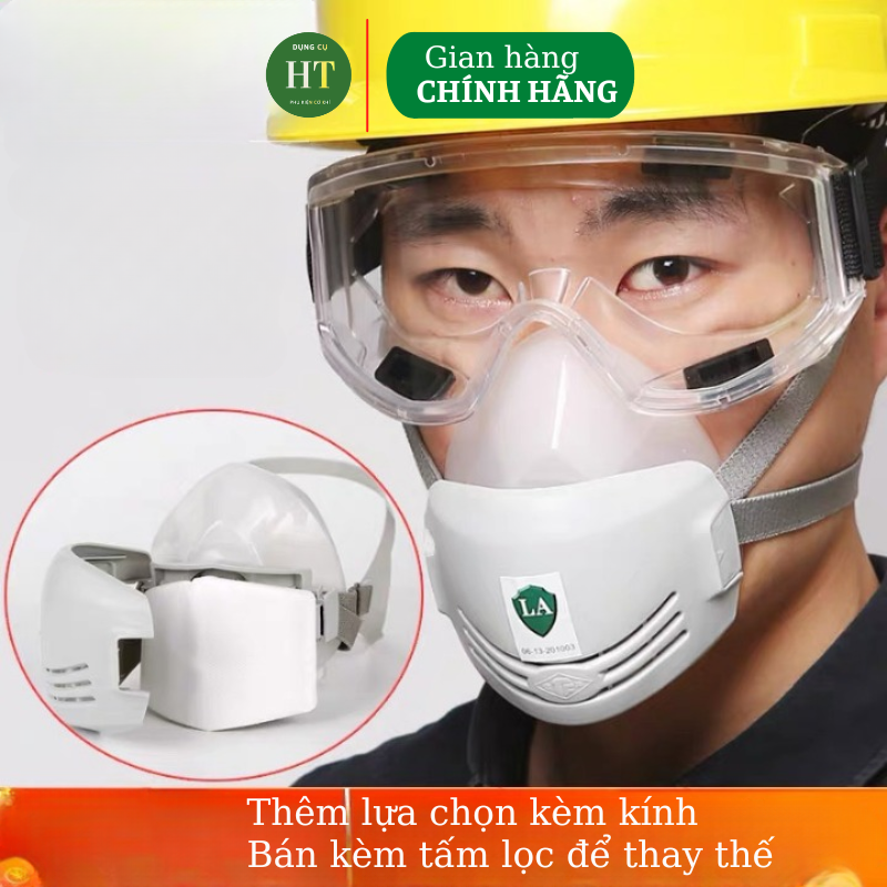 Mặt nạ phòng độc , chống bụi phun sơn hóa chất