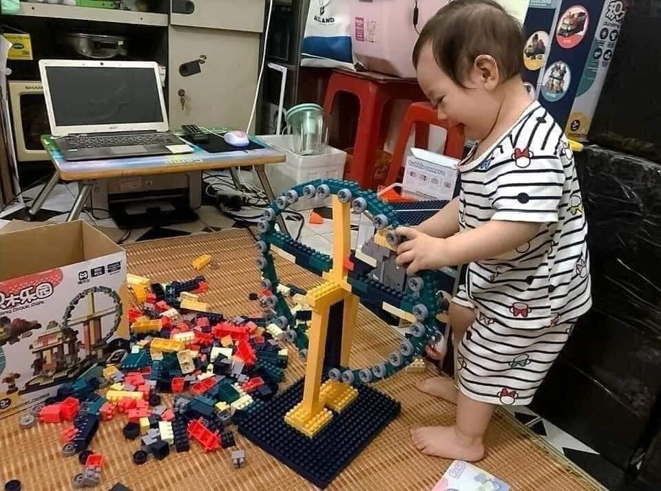 bộ đồ chơi lego trẻ em 520 chi tiết