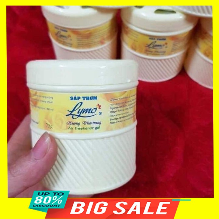Sáp thơm Lymo thơm phòng, thơm nhà tắm, tủ quần áo
