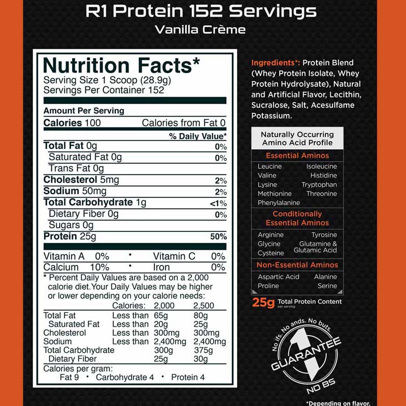 [HCM] RULE1 PROTEIN ISOLATE WHEY - SỮA TĂNG CƠ CHẤT LƯỢNG (10 LBS)