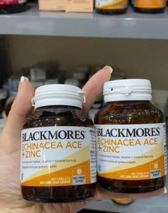 Blackmores Echinacea ACE Zin C 60 viên tăng đề kháng