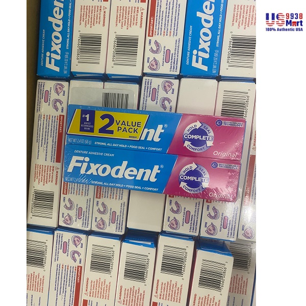 Kem dán răng giả Fixodent Original