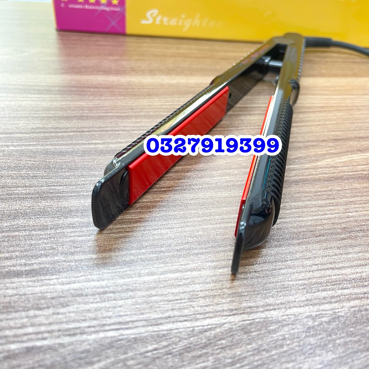 HQ Máy duỗi tóc bản nhỏ Hàn Quốc 201, Kích thước 30cm, 5 mức chỉnh nhiệt, Dây điện 1.8m, Chống dính, Thiết kế trẻ trung, Bảo hành 03 tháng