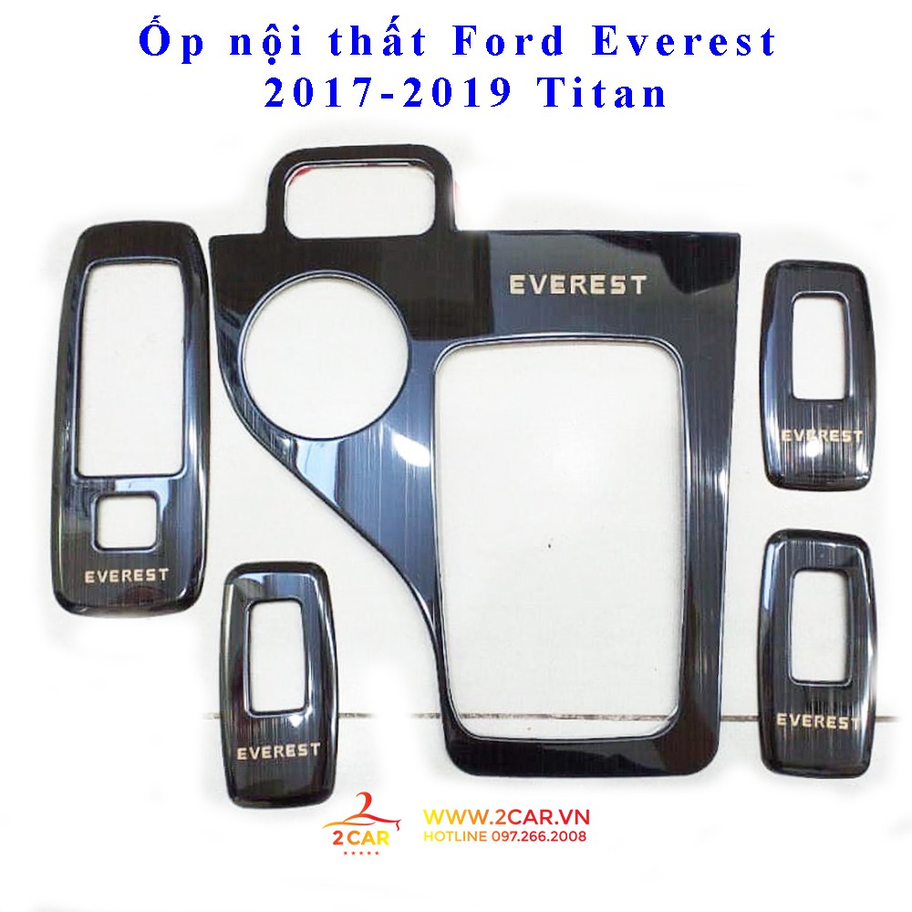 Ốp nội thất ford everest 2017-2019 titan