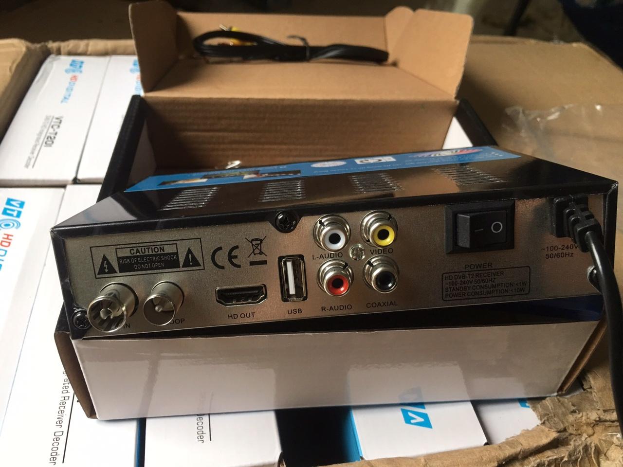 Đầu Thu Truyền Hình Mặt Đất DVB T2 VTC T201