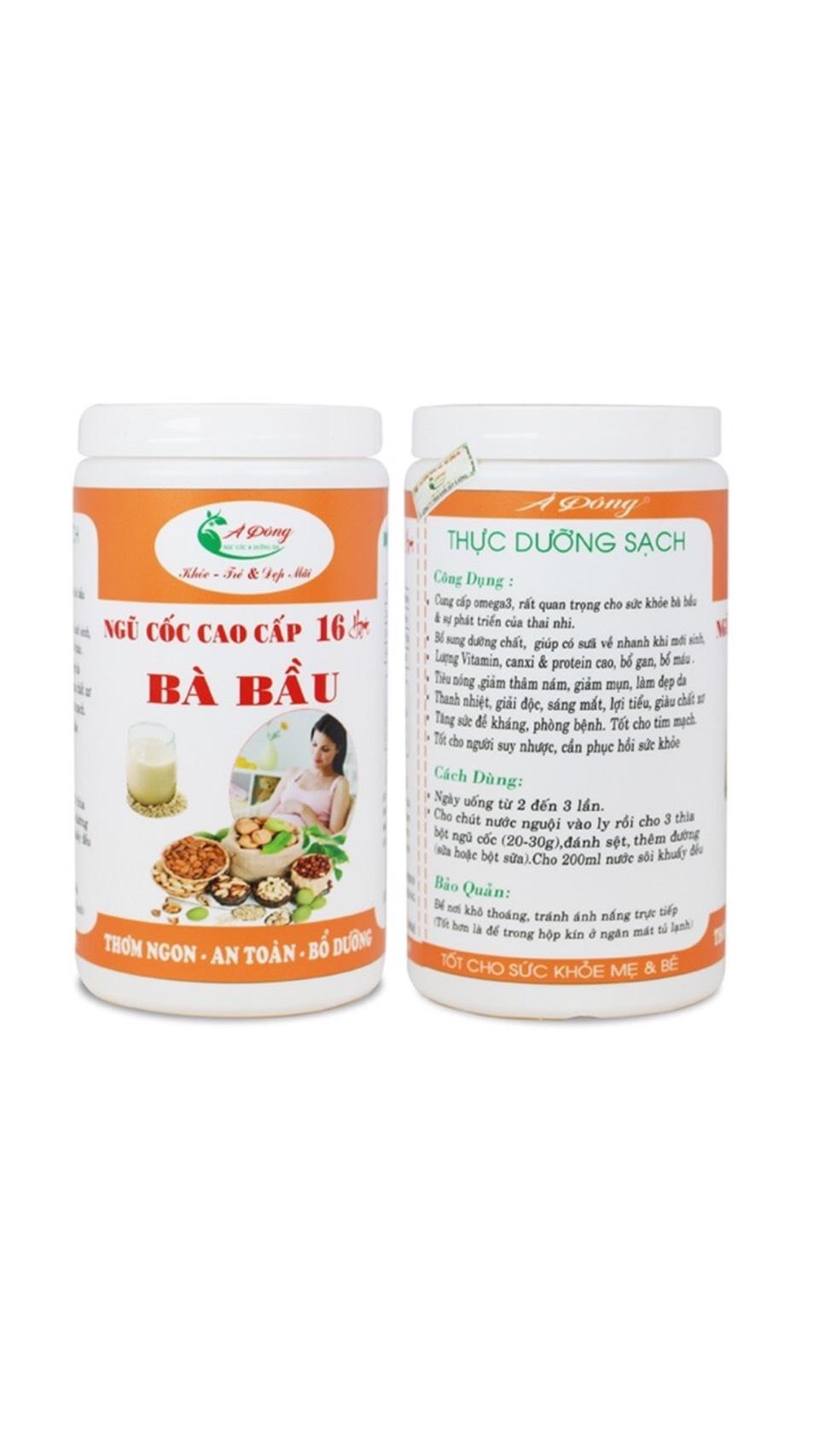 Ngũ Cốc Bà Bầu Cao Cấp 16 Hạt Á Đông