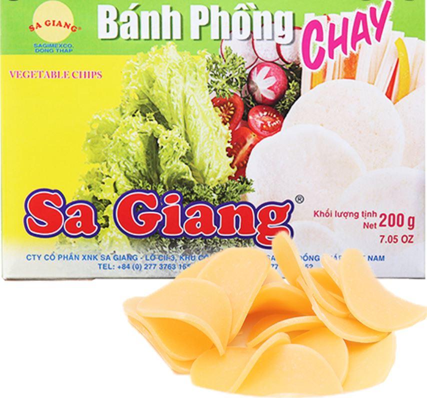 Bánh phồng chay Sa Giang 200g