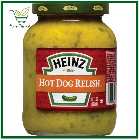 Sốt Hot Dog Hiệu Heinz - Hot Dog Relish 295ml
