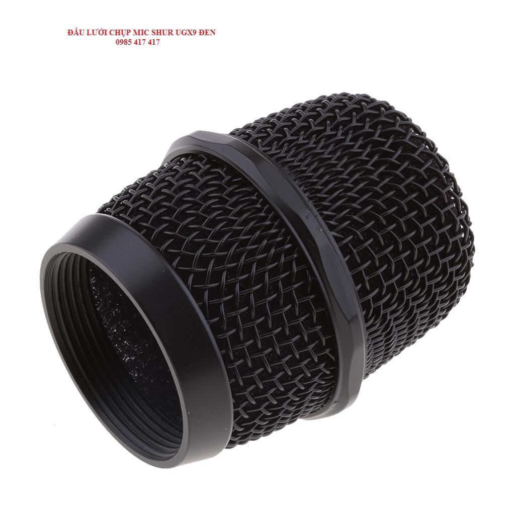 ĐẦU LƯỚI CHỤP MIC - MICRO UGX9 ĐEN RĂNG NHUYỄN
