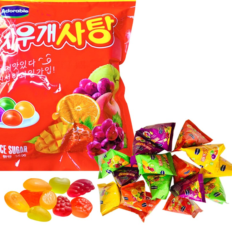 KẸO DẺO TRÁI CÂY HÀN QUỐC ADORABLE 360g