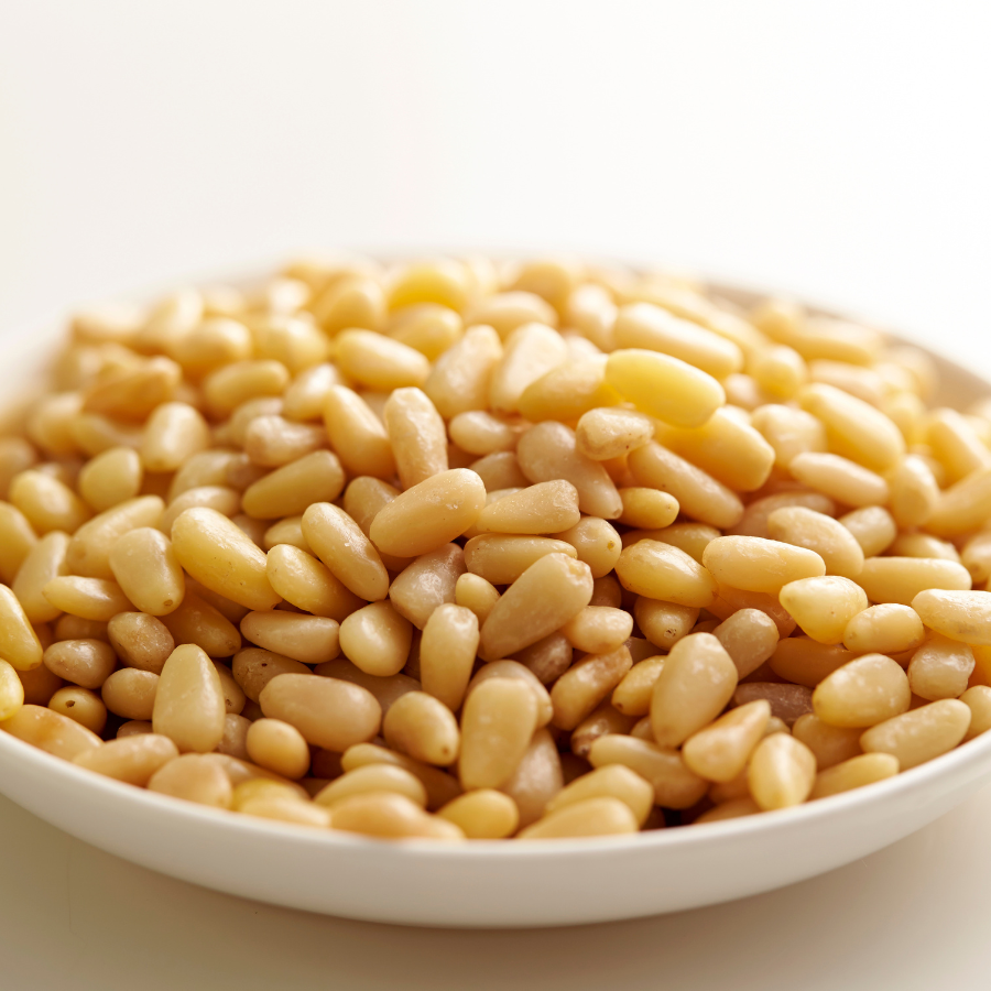 Hạt Thông Nhân Sống, Nhập Khẩu Mỹ - Giàu Omega 3, Vitamin E, Làm Pesto, Salad, Sữa Hạt, Ăn Kiêng, Keto - Pine Nuts THE NUTS VALLEY