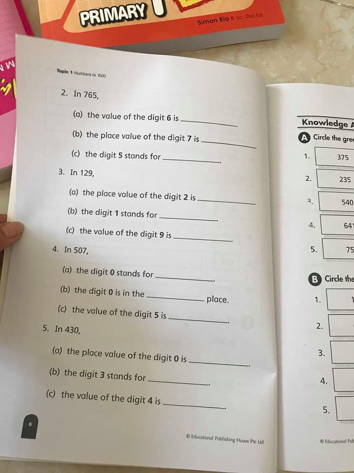 Step by step maths - 6 quyển