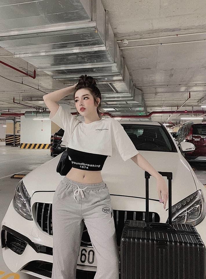 [HCM]Set Áo Croptop Ôm Cá Tính Kèm Bra nữ chất conton 79k