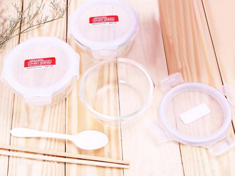 Thố  Thủy Tinh Lock & Lock 650ml Chịu Nhiệt Boroseal