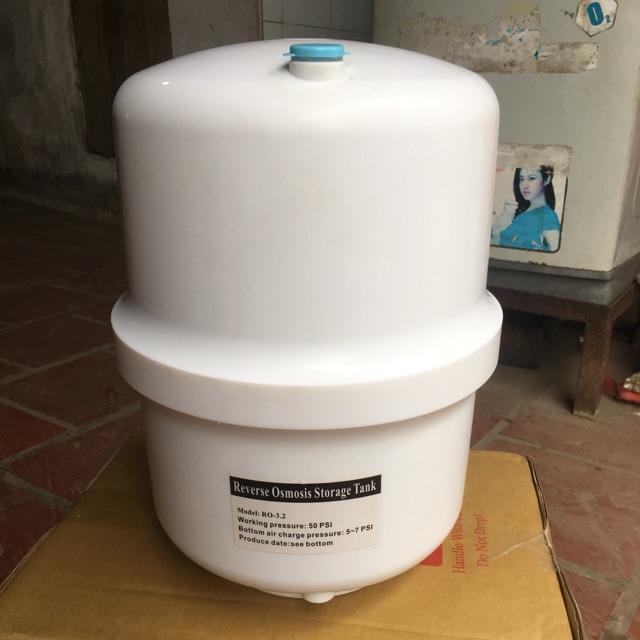Bình áp nhựa 8l cho máy lọc nước Ro