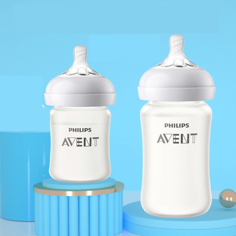 Bình sữa thủy tinh tráng silicon Philips Avent 240ML