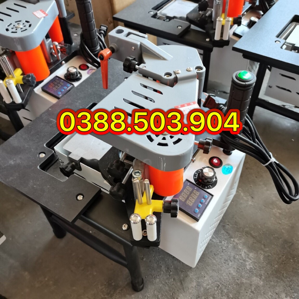 Máy dán cạnh gỗ công nghiệp DW300 ( tặng keo và dao gọt cạnh )