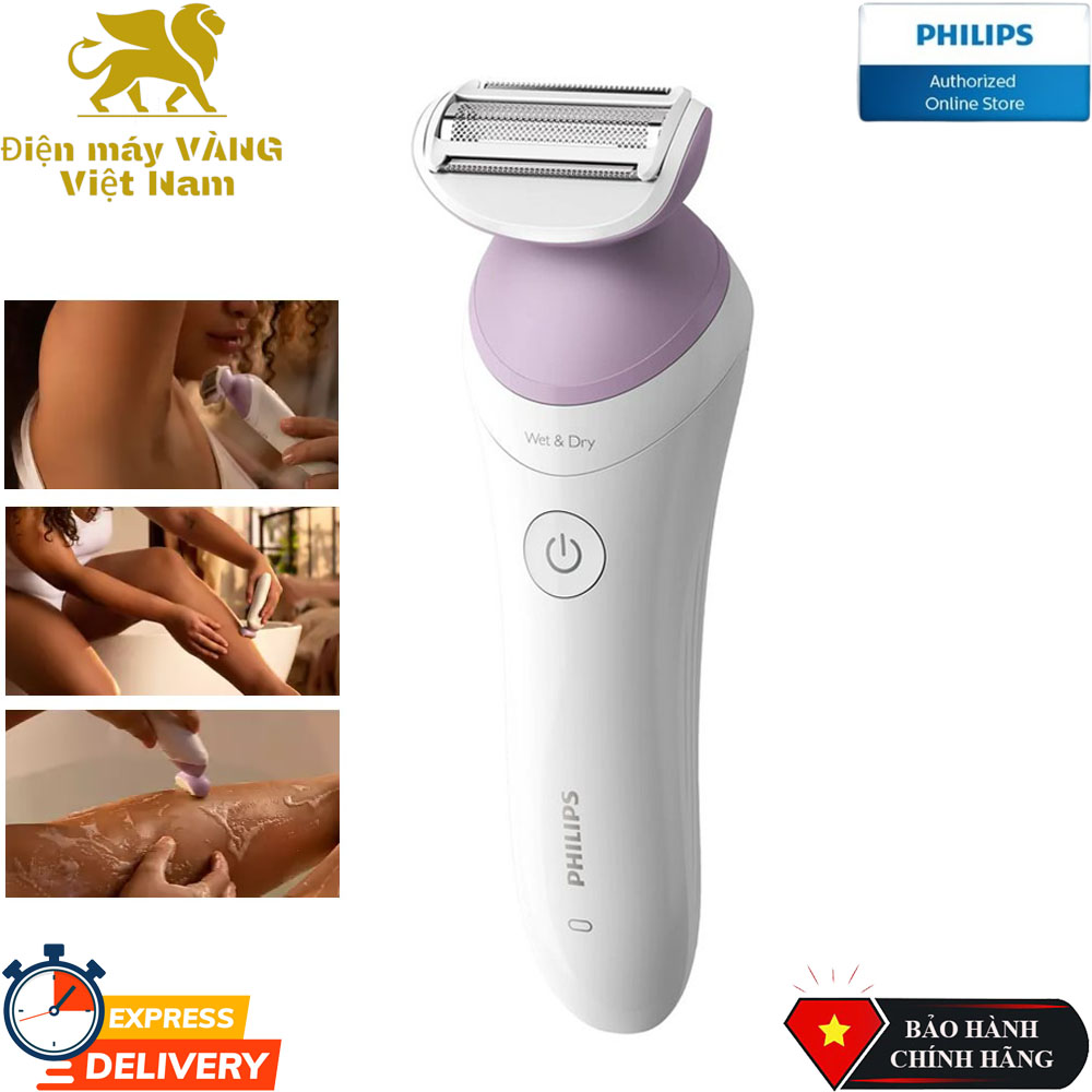 Máy cạo làm sạch lông khô và ướt cho nữ Philips BRL136/00