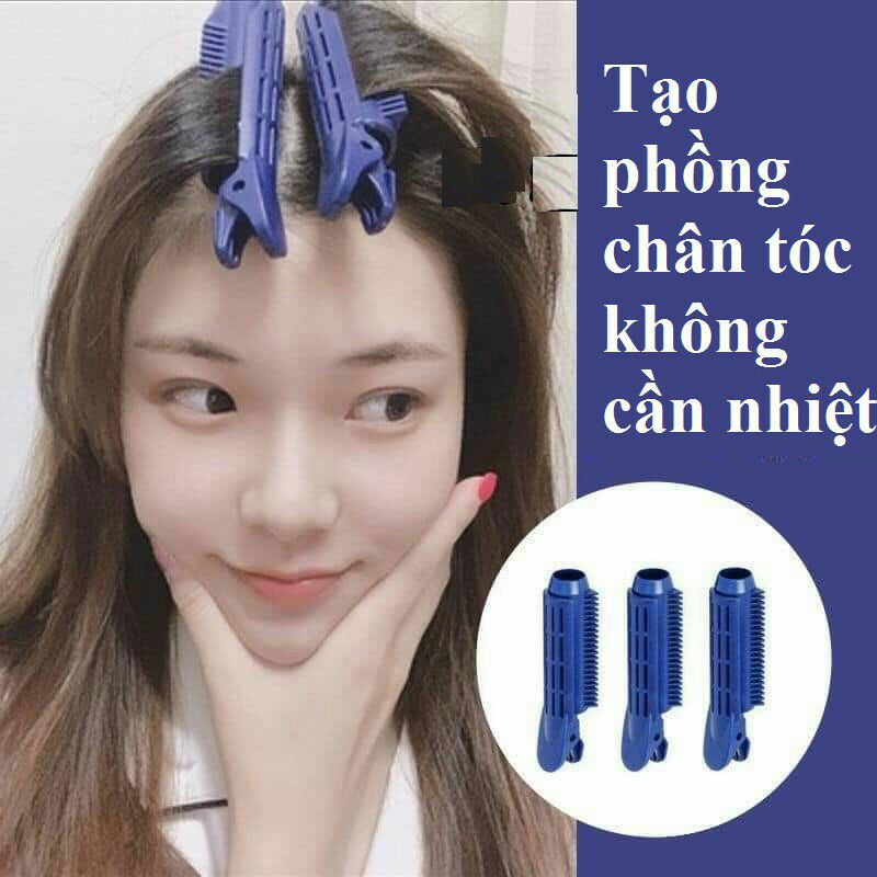 [Siêu Sale] Kẹp Uốn Phồng Tóc Mái Chân Tóc Phồng Cách Hàn Quốc