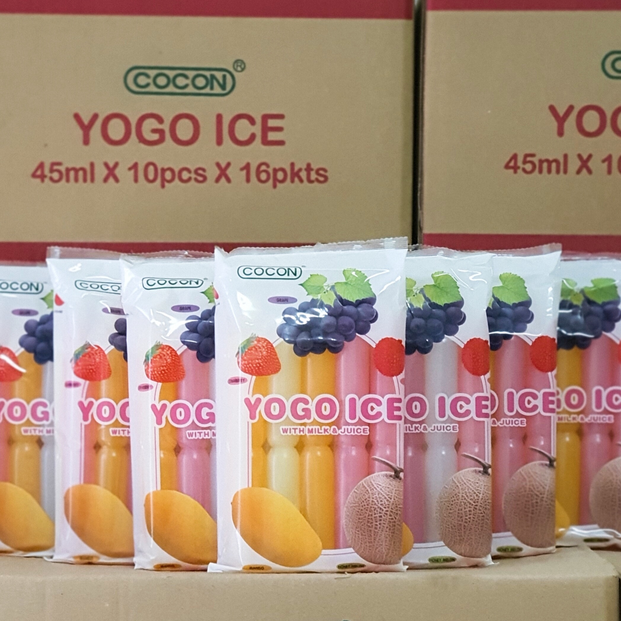 Kem Đá Trái Cây Cocon 450ml