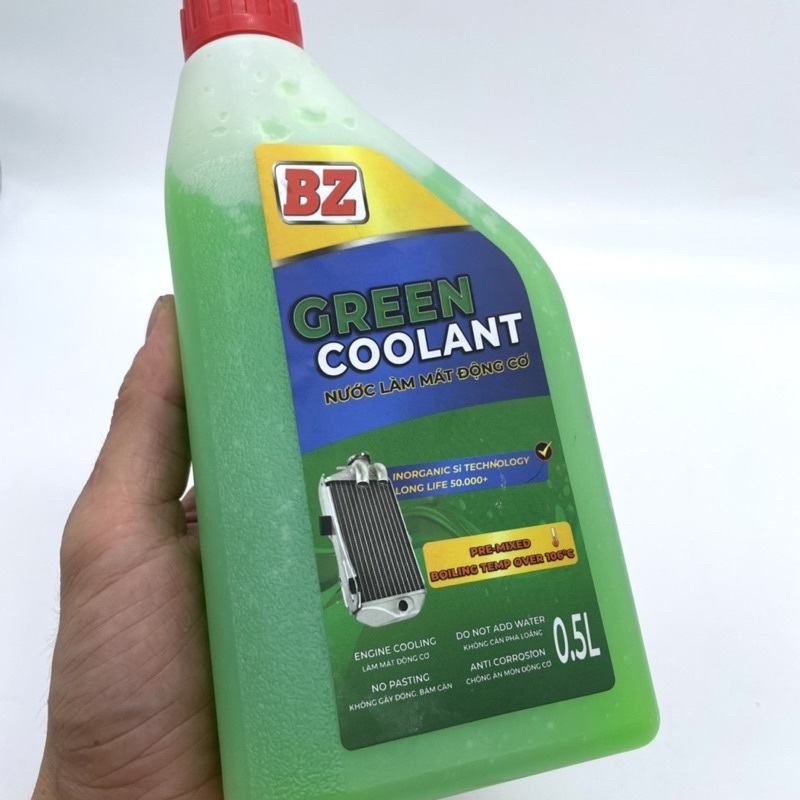 Nước mát BZ Xanh Green Coolant 500ML