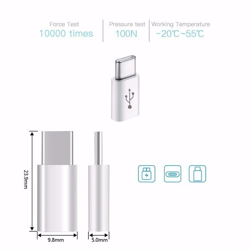 [HCM]Đầu chuyển đổi Micro USB sang USB Type C