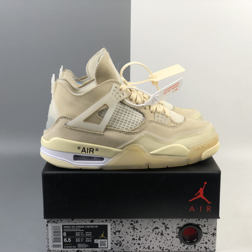 Giày Air J0rdan 4 Retro High Off White 